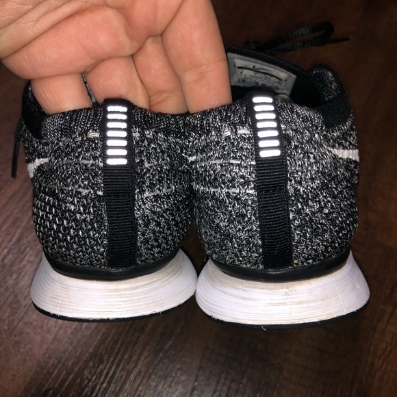 2016 Nike Oreo flyknit racer 2.0 men’s8/womns 9.5 - Picture 7 of 8